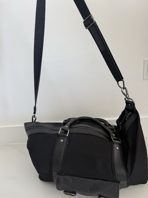 Banana Republica Black Duffle Bag Used