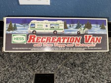Hess 1998 Recreation Van Toy with Dune Buggy, Motorcycle, Gas & Oil Theme