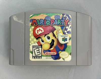 Nintendo Mario Party Nintendo 64 N64 Game Pak Cartridge, E, NTSC-U/C