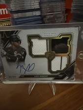 2021 Topps Triple Threads Autographed Luis Robert #25 /99 Chicago White Sox