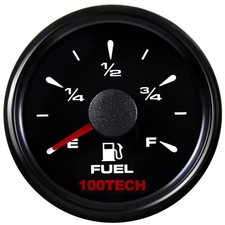 Marine Fuel Gauge for Boat, RV, Yacht, Truck  5 Signals Adjustable 24033Ω