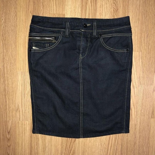 Women Diesel Skirt Navy 36 / S / 44 #7HF8