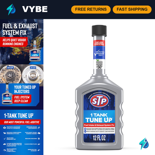 Fuel System Cleaner & Tune-Up, 12 Fl Oz - Intake & Exhaust Repair ...