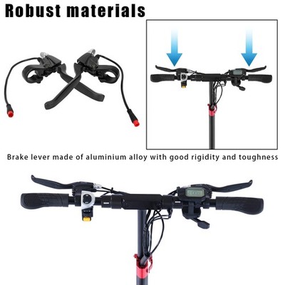 Left Right Hand Brake Lever Handbrake for Kugoo M4 Electric Scooter Repair Parts
