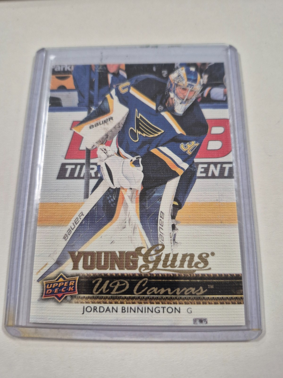 2014-15 Upper Deck - Ud Canvas Young Guns Jordan Binnington  (RC)