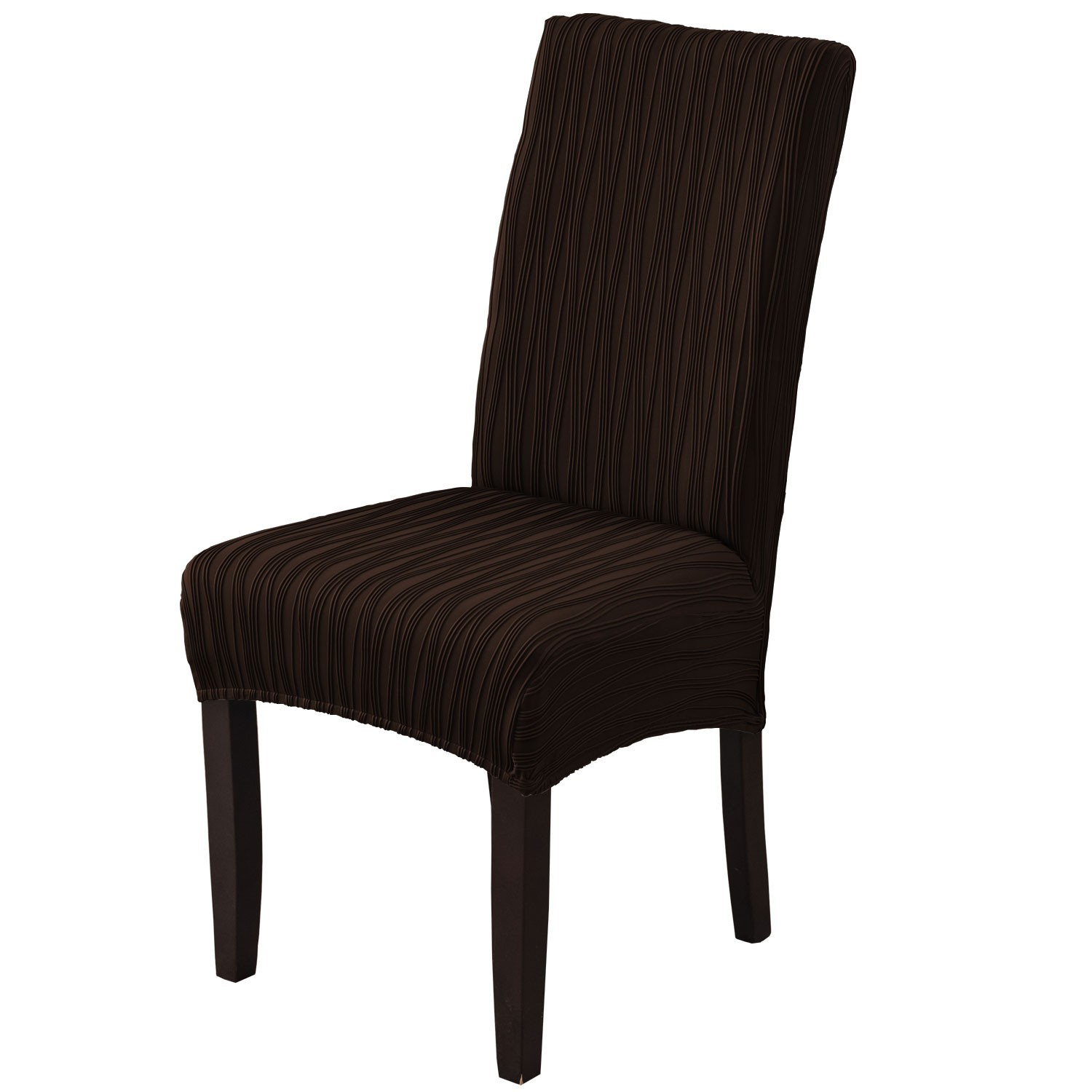 4/6 piece flexible washable dining chair cover for family kitchen banquet hotels