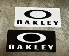 Oakley STICKERS Set XL TEAM Decal VOLCOM Rvca Monster Redbull Moto Skate Snow OG