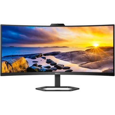 Philips 34E1C5600HE/00 TFT-Monitor schwarz 35 Zoll gebogenes WQHD VA-Display NEU