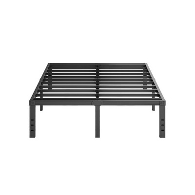 16 Inch High Metal Queen Bed Frame, Platform Bed Frame Queen Size No Box Spri...