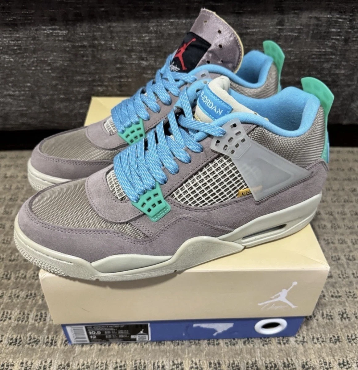 Union LA x Air Jordan 4 Retro Taupe Haze | eBay