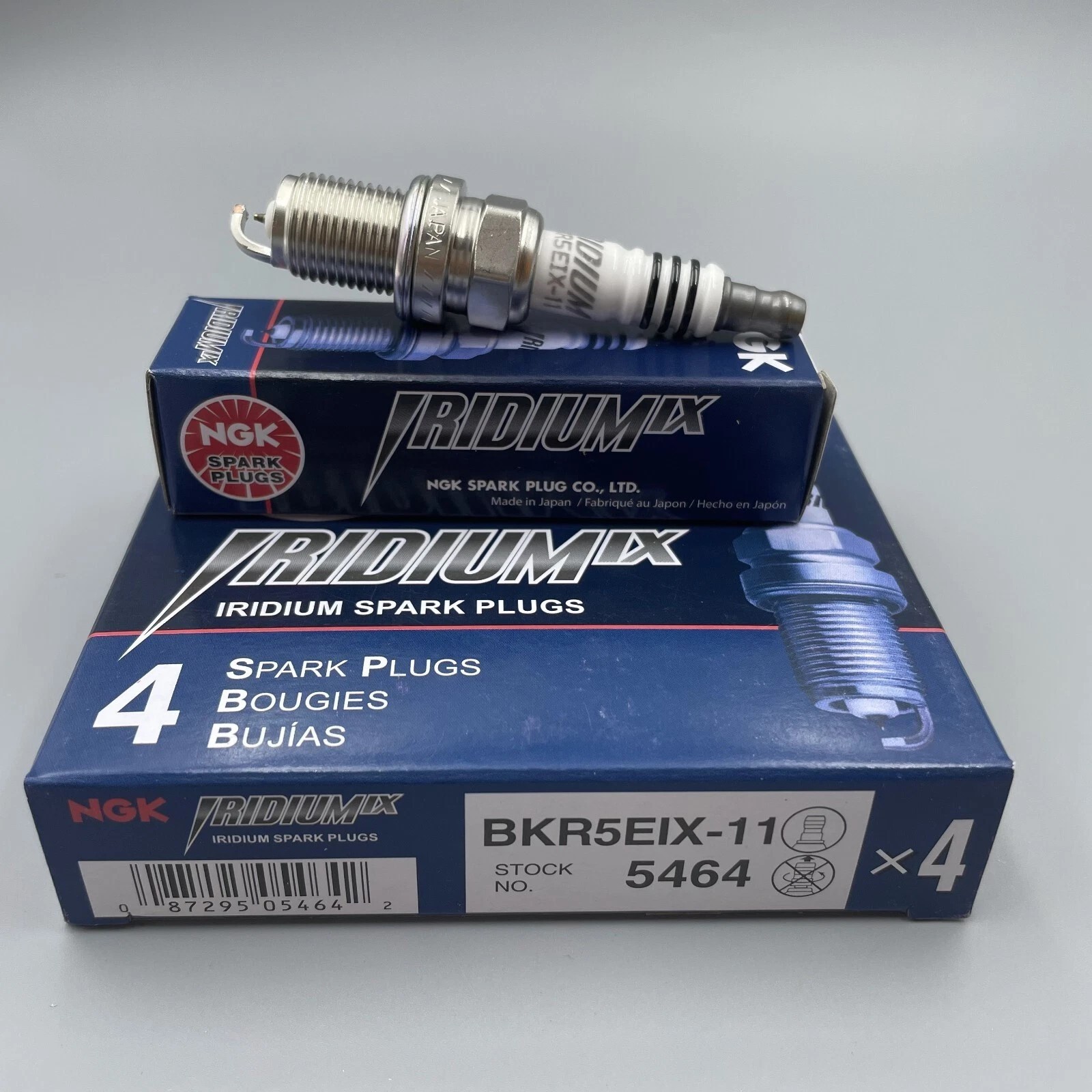 4PCS NGK Iridium IX Spark Plugs For BKR5EIX-11 5464 Toyota Mitsubishi Mazda USA