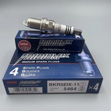 4pcs Iridium Spark Plugs Bkr5eix-11 5464 For Toyota Mazda Hyundai Mitsubishi Ngk