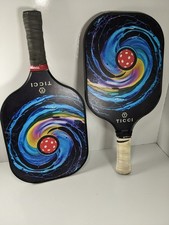 TICCI Pickleball Paddle, USAPA Approved Premium Graphite Pickleball Set of 2