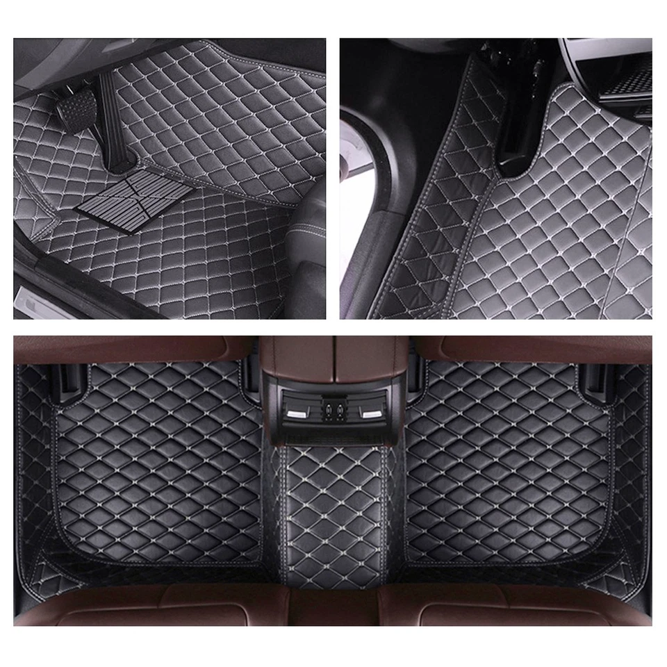 car floor mats Audi S4 2004-2017 Dark beige — 第 2/4 张图片