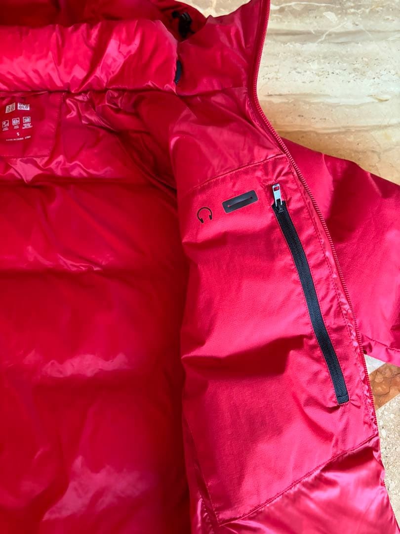 UNIQLO Seamless Down S Down Jacket Winter Puffer Black New thumbnail 2