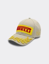 Pirelli F1 Racing Men's Casual Outdoor Sports Baseball Cap Adjustable Beige