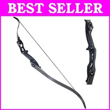 Aluminum Riser 56-Inch Recurve Bow - 50 lbs for Versatile Archery Experience