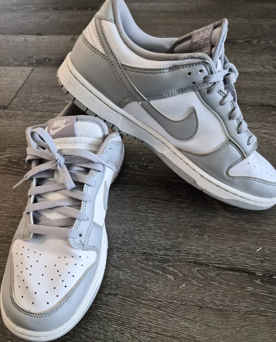 新品Nike Dunk Low 27cm ホワイト/グレー　Smoke Grey Nike Dunk Low Smoke Grey for Sale | Authenticity Guaranteed | eBay