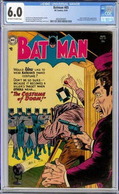 Batman #85 - DC 1954 Golden Age Issue - CGC FN 6.0 - Joker story