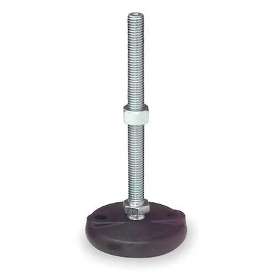 S & W Manufacturing Bnylb48 Level Mount, Swivel Stud, 1/2-13, 4In Base