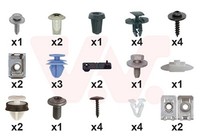Montagesatz KotflüGel Van Wezel 4075796 FüR Peugeot 2008 1 Puretech Thp 110 130