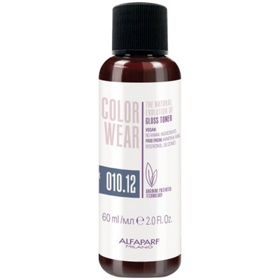 Alfaparf Milano The Natural Evolution Of Gloss Toner Color Wear 010.12 2oz 60ml