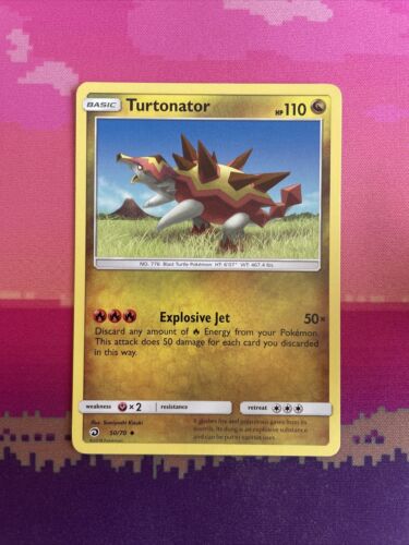 Pokemon Card Turtonator Dragon Vault Uncommon 50/70 Near Mint - Picture 1 of 2