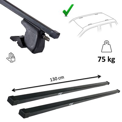 Grundträger an Fixpunkten Dach-Lastenträger für Mazda 5 2008-2013