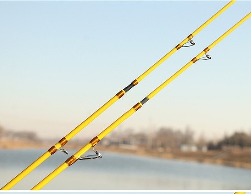 Boat Fishing Rod Spinning Casting Rod Carbon Fiber 2 Sections Fast Actions Pole - Picture 15 of 46