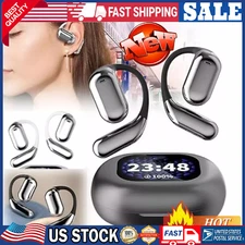 2025 Erazer Open Ear Headphones Noise Cancelling Bluetooth 5.4 Wireless Earbuds