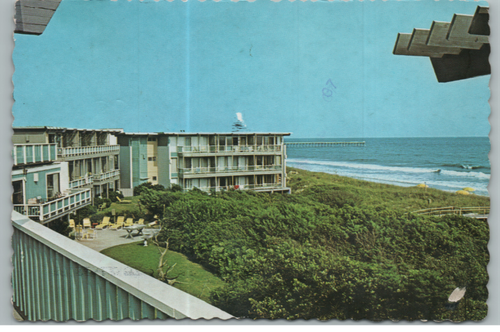 Vintage Postcard Atlantis Lodge Atlantic Beach North Carolina