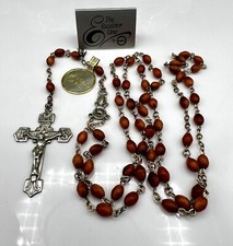 Malco The Excelsior Linie Sterlingsilber Rosenkranz Perlen & Sterling Kruzifix SELTEN