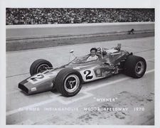 Al Unser Indy 500 Indianapolis Speedway 1970 Winner - Official IMS Photo
