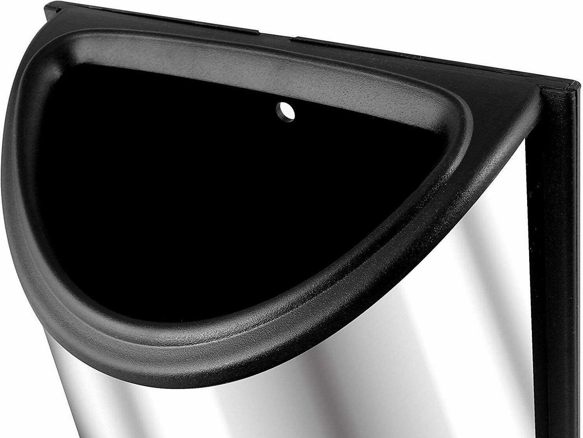 Distributeur Sac Plastique Distributeur Mural Pour Sacs Plastiques - Acier Inoxydable (Grande Ouverture) Boite De Rangement Sac Plastique