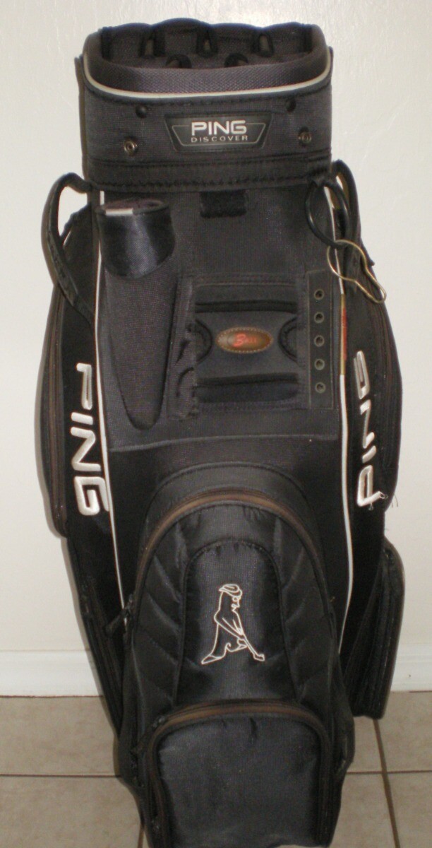 Ping DISCOVER 14 Way Black Golf Bag NO Strap and Cover eBay