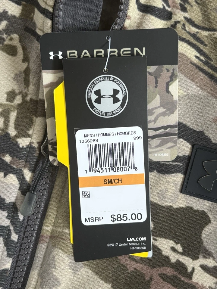 Under Armour Rut Fleece Vest Hoodie 'Camo' (size us mens S) - Image 4 of 4