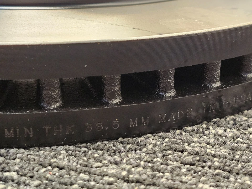 Wagner BD180844E Disc Brake Rotor fits 2011-2015 Chevrolet Silverado 2500 HD - Image 4 of 4