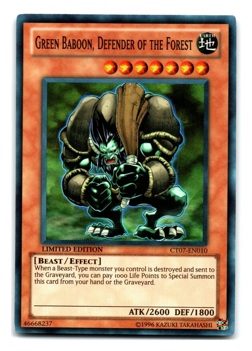 yugioh baboon cards 401 Games Canada - Yellow Baboon, Archer of the Forest - SOVR-EN084 -  Ultimate Rare main image 1