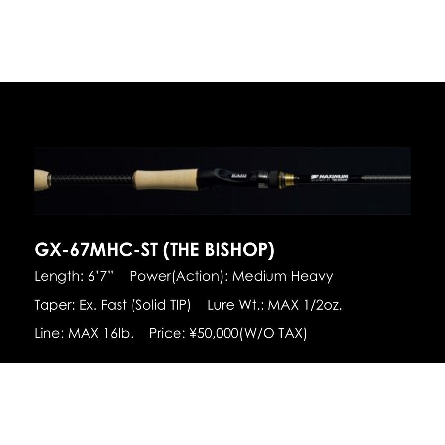 Raid Japan Gladiator Maximum GX-67MHC-ST THE BISHOP Bass Raid Japan Gladiator Maximum GX-67MHC-ST THE BISHOP Bass