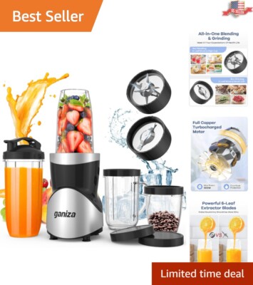 900W Smoothie Blender for Shakes and Smoothies - Multi-Functional Blending Power