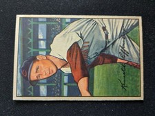 1952 Bowman Baseball Card # 55 Ken Raffensberger - Cincinnati Reds (VG/EX)
