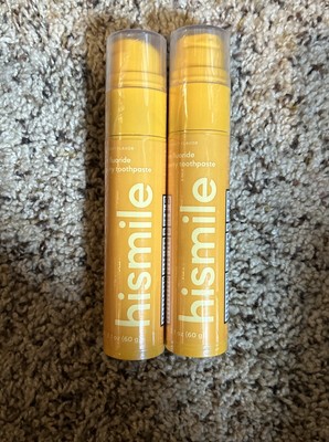 X2 HISMILE 2.1oz MANGO SORBET FLAVOR FLUORIDE TOOTHPASTE   SEALED   05/02/26