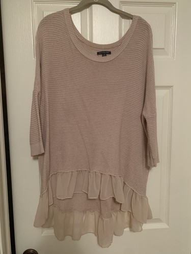 american eagle ruffle top