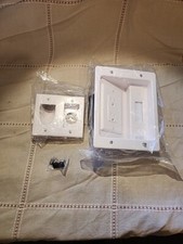 Wall Cable Concealer Kit, Flat Panel TV Connection Kit with Cable Open Box