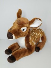 FAO Schwarz Realistic Fawn Plush Spotted Baby Deer Stuffed Animal Large Toy