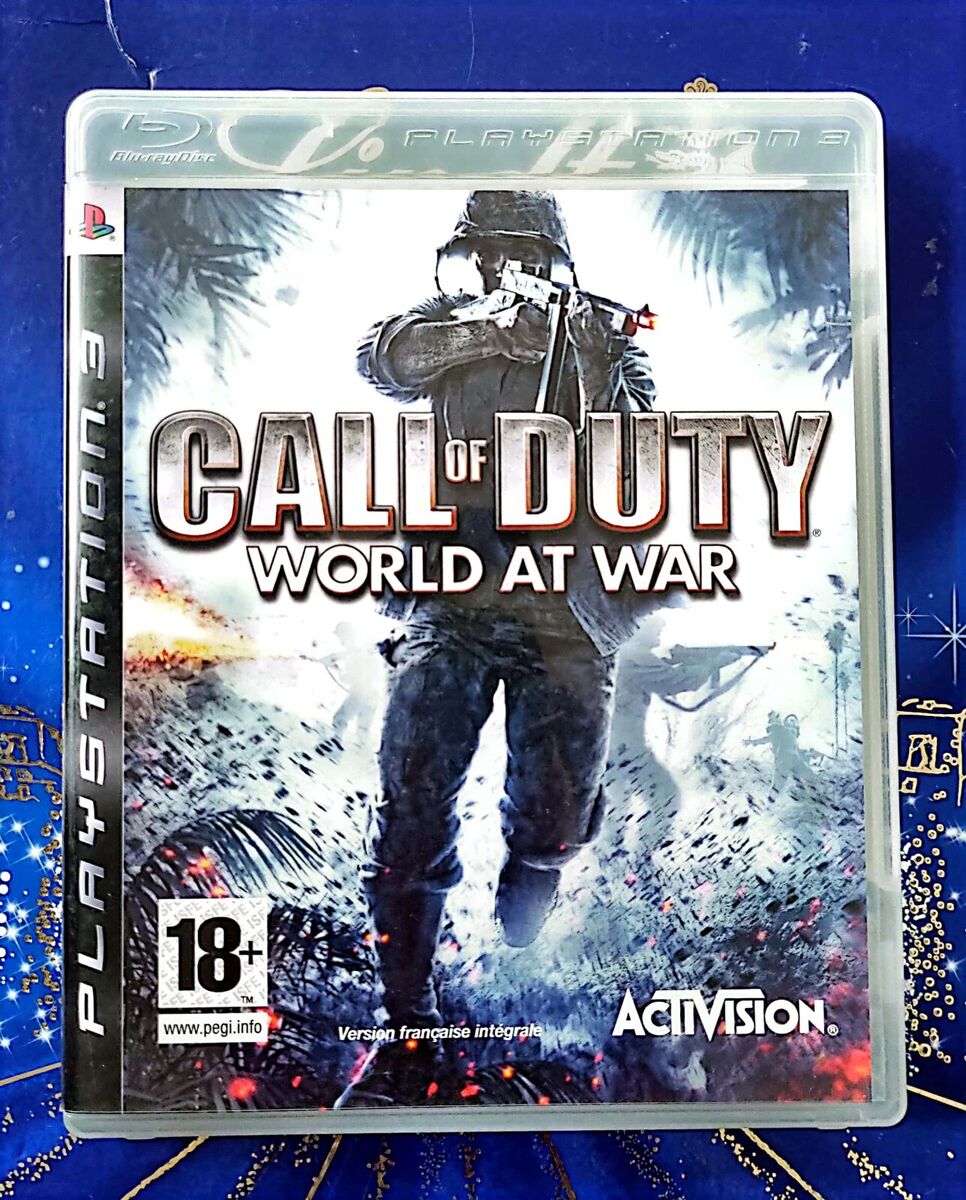 ps3 call of duty world at war