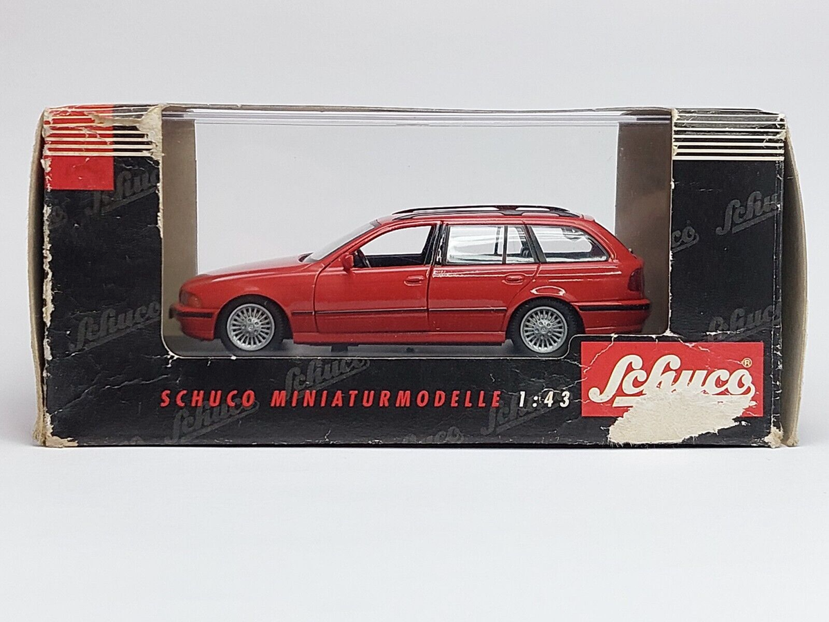 Schuco 1:43 BMW 528i touring E39 red (diecast model) | eBay