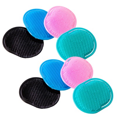 12 PCS Shampoo Scalp Massager Plastic Shampoo Brush Hair Washing Brush