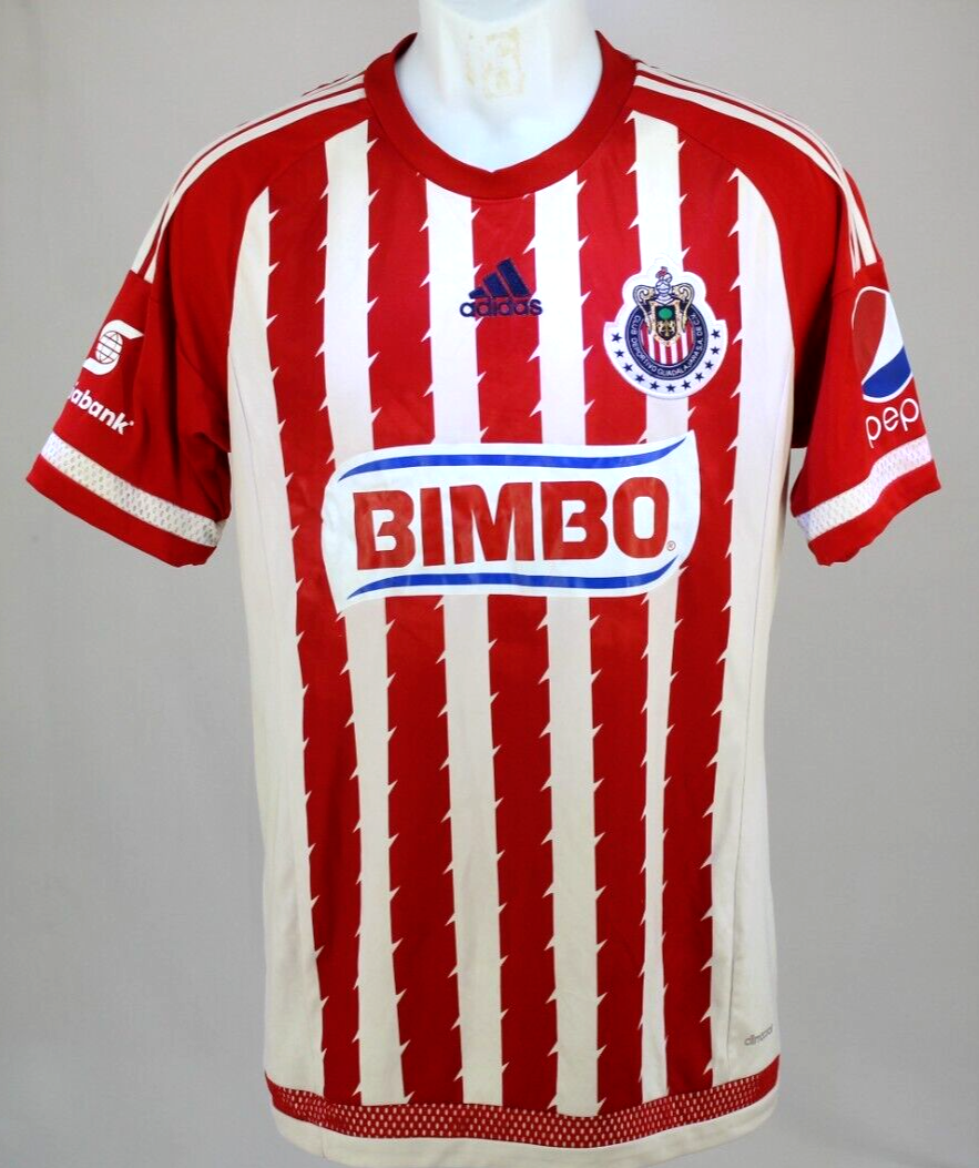 Club Chivas de Guadalajara Authentic adidas Size Sm 2015-2016 #9 O