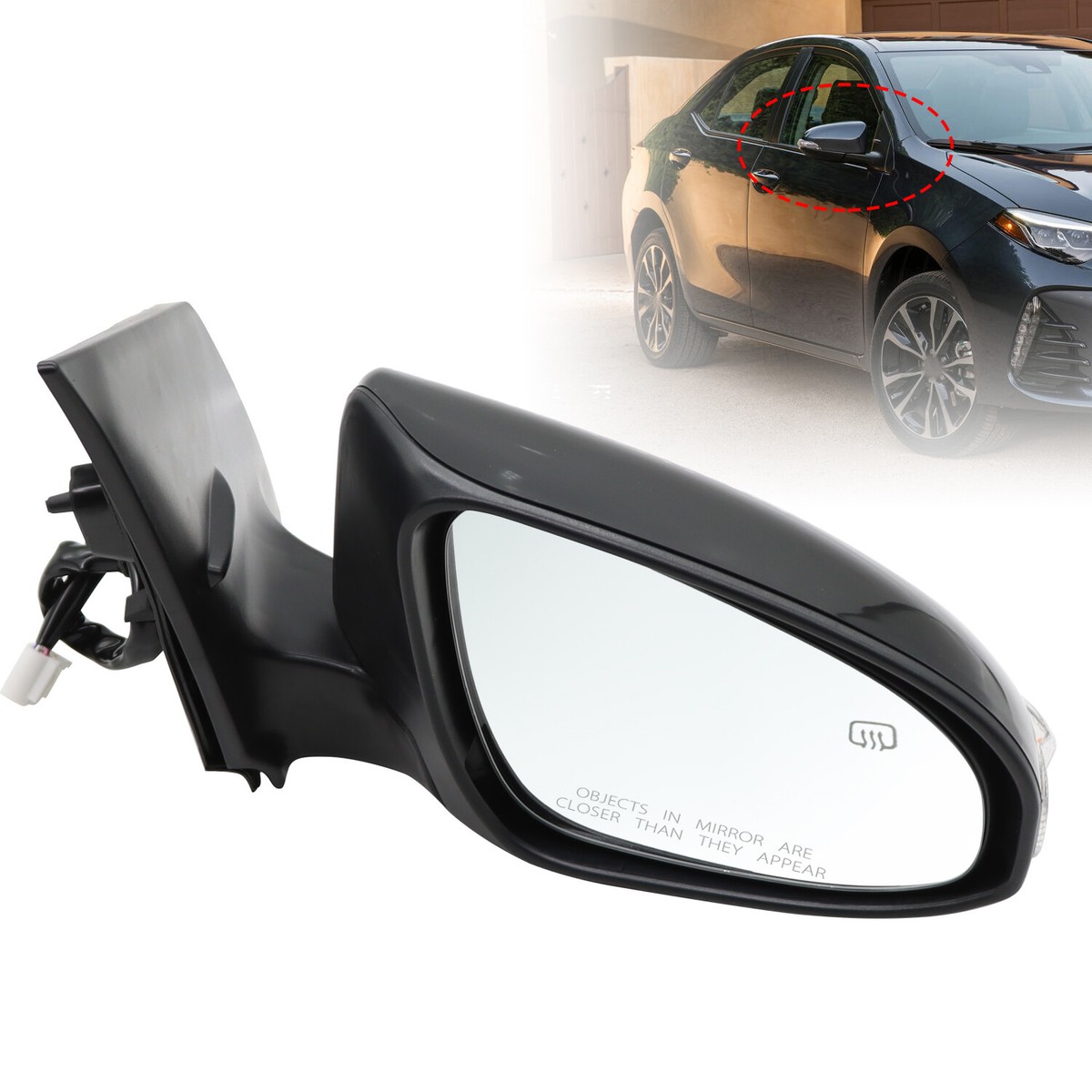 Toyota Corolla Side Mirror Replacement